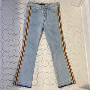 Veronica Beard Carolyn 10” Baby Boot Denim